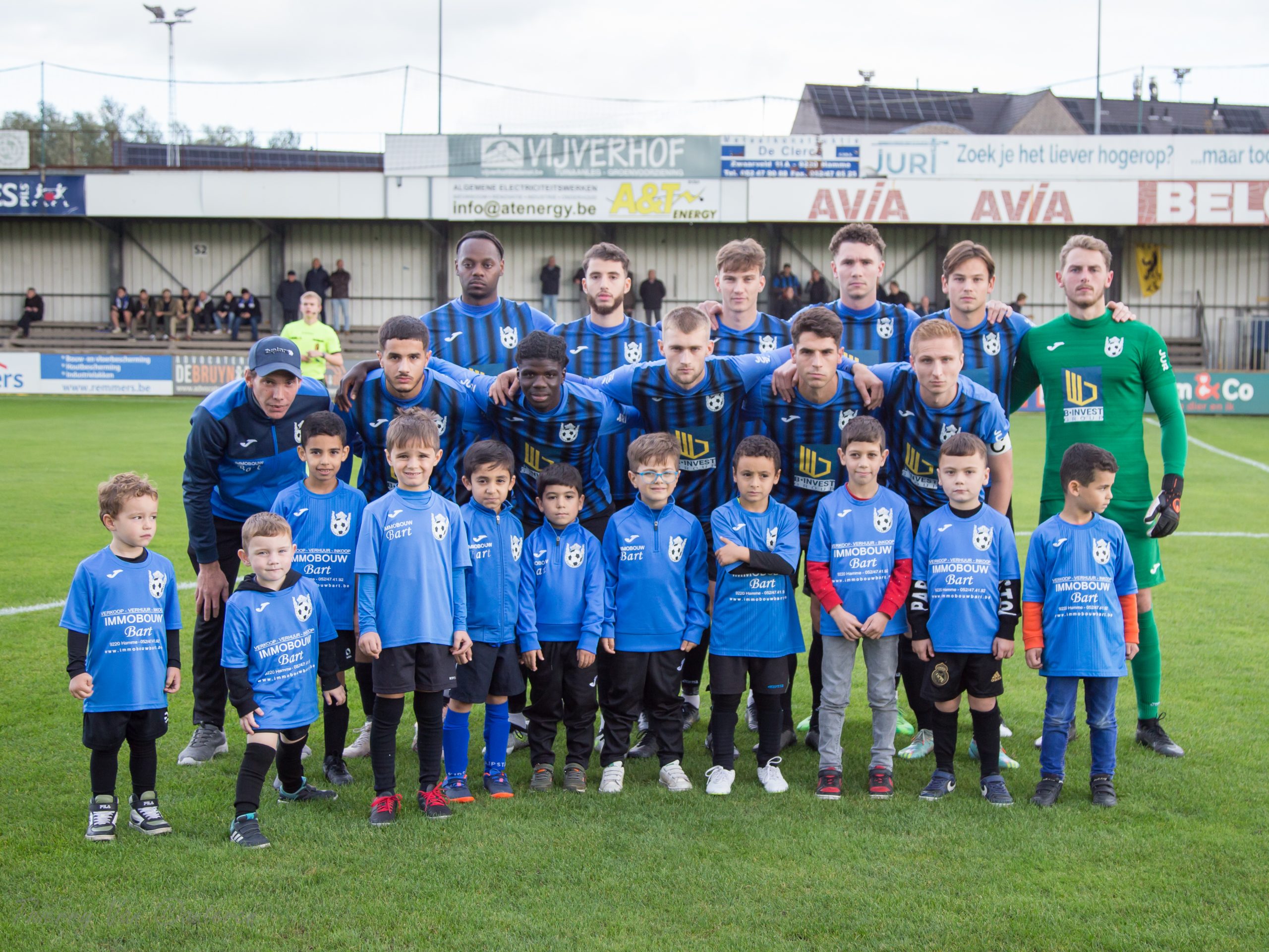 Elene-Grotenberde-14 Teamfoto VW Hamme - Elene Grotenbergen