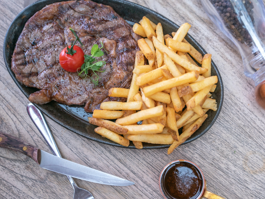 Steak met frieten vigordag