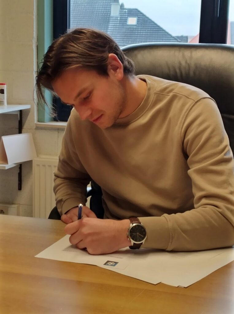 Maarten verlengt zijn contract