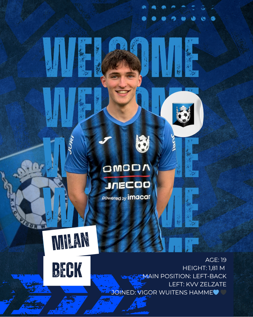Welkom Milan Beck