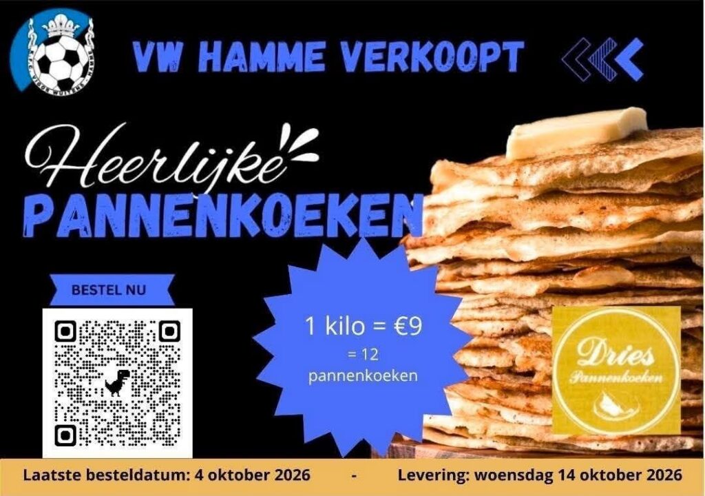 Pannenkoekenverkoop